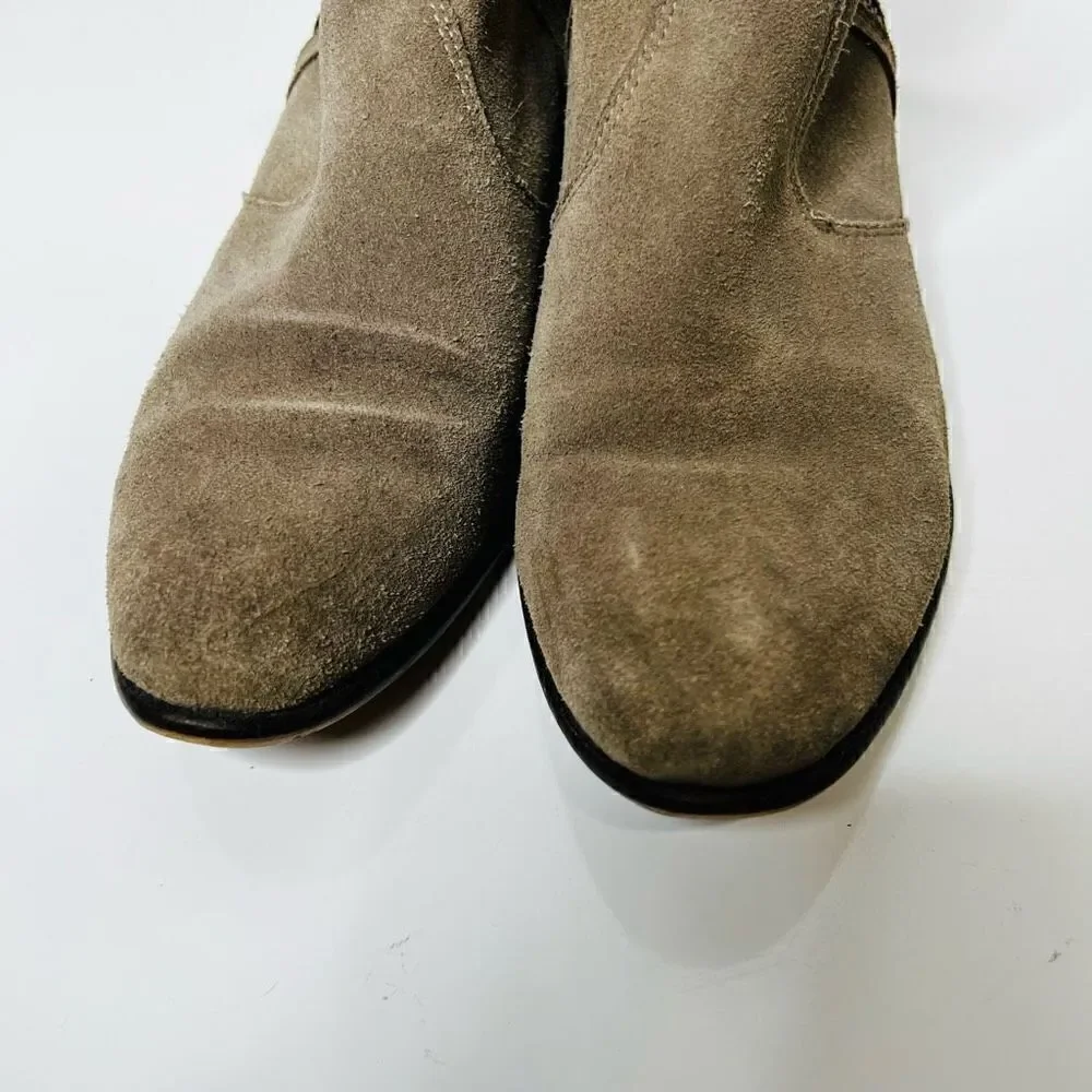 Seychelles Taupe Brown Suede Ankle Boots